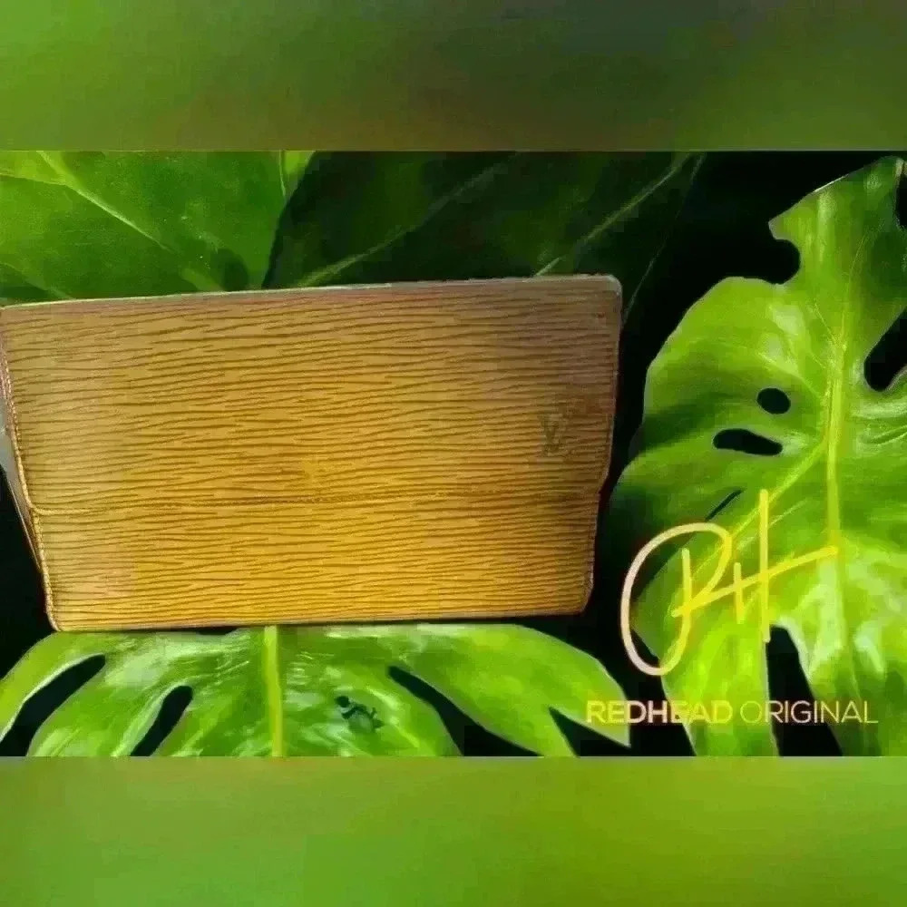 Louis Vuitton Epi trifold mustard yellow wallet- COA included lovely used wallet